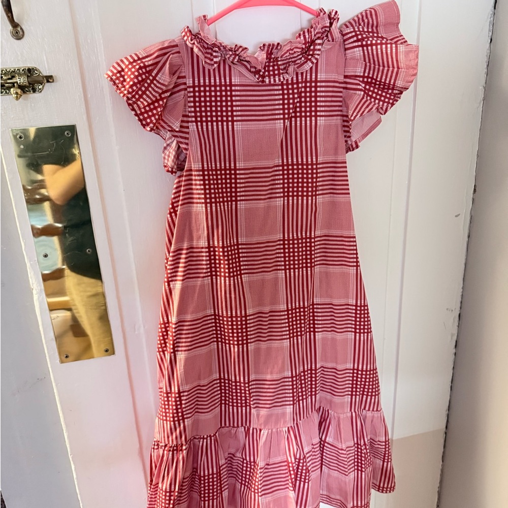 NWOT Never a Wallflower Rachel Dress in Red Plaid- size XS - Picture 7 of 9
